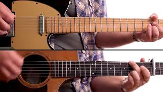 Every Light In The House Guitar Lesson  Trace Atkins [upl. by Goat]