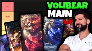 MAIN Volibear rates all the Voli Skins  Volibear Skin Tier List [upl. by Caneghem]