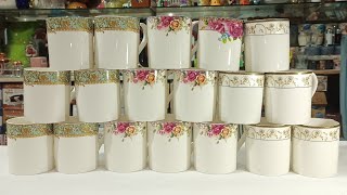 New bone china imported tea mugs design WA crockery wacrockery bone youtubevideo [upl. by Halian662]