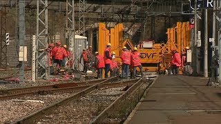 SNCF  des travaux de modernisation à Mâcon sur la ligne LyonDijon [upl. by Ahsan792]