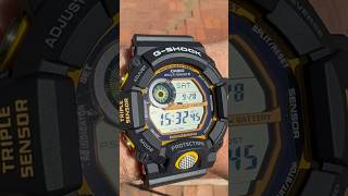 GShock Rangeman wristroll yellow w [upl. by Janina]