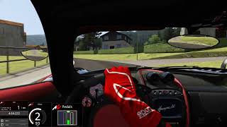 Assetto Corsa TrentoBondone Pagani Huayra BC World Record 1028282 Onboard [upl. by Feirahs]