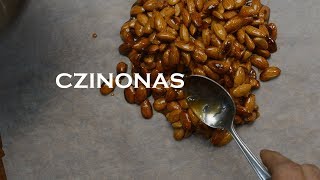 how to caramelize nuts  no sound Food Video [upl. by Euton]