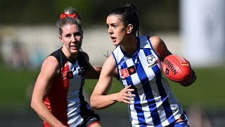 AFLW R1 match highlights North Melbourne v St Kilda [upl. by Rafaelle346]