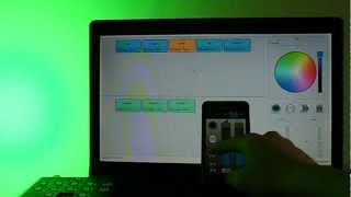 Smartboard DMX demo and tutorial Part 2 [upl. by Ambrose853]