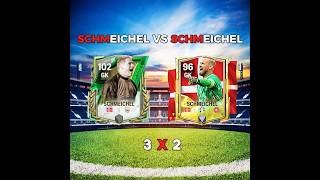 SCHMEICHEL vs SCHMEICHEL☠️🔥 fifamobile eafcmobile24 fifa eafc shorts [upl. by Akkinahs969]