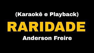 RARIDADE  Anderson Freire Karaokê e Playback música Gospel com letras [upl. by Annaynek233]