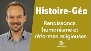 Renaissance humanisme et réformes religieuses  HistoireGéographie  Seconde  Les Bons Profs [upl. by Alvita206]