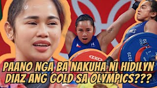 PAANO NGA BA NAKUHA NI HIDILYN DIAZ ANG GOLD SA OLYMPICS [upl. by Mazlack]