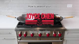 How To Season A Joyce Chen Wok [upl. by Jankell]