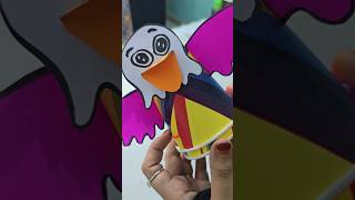 How to make cute birds craft using juice cup viralshort tutorial kidsactivities trending craft [upl. by Otirecul]