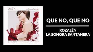 Que no que no  Rozalén La Sonora Santanera Letra [upl. by Nryhtak77]