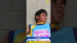 VALAPPADI MARATHON  3 KM BOYS WINNER valappadivattaram marathon [upl. by Larentia445]