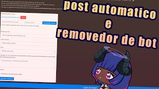 Post de live automático no bluesky e removedor de bots [upl. by Soiritos89]