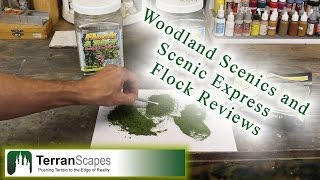 TerranScapes  Woodland Scenic and Scenic Express Flock Review [upl. by Sheets615]