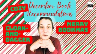 December Readathon amp Cozy Holiday Book Recs ⚡️📚 [upl. by Riehl]