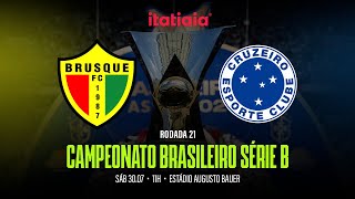 BRUSQUE X CRUZEIRO ACOMPANHE AO VIVO COM PEQUETITO E A EQUIPE DA ITATIAIA [upl. by Primavera511]