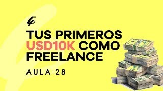 AULA 28  DE 50 A USD 10K COMO DISEÑADOR GRÁFICO [upl. by Hgiel]