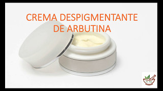 Elaboración crema despigmentante de arbutina [upl. by Joash]