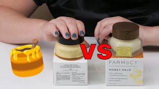 Farmacy Honey Halo Ultra Hydrating Ceramide Rich Moisturizer Vs Cosrx Real Fit Light Propolis Cream [upl. by Naujid]