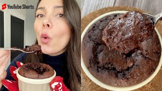 🍫Easy Molten Chocolate Lava Cake For One  Simple and Delish by Canan [upl. by Tiga]