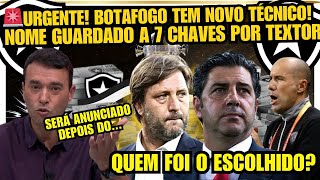 🚨RIZEK FALA QUE BOTAFOGO VAI ANUNCIAR O NOVO TÉCNICO AINDA HOJE  SAIBA POSSÍVEL NOME [upl. by Aicilic178]