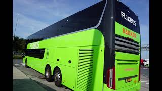 Travelling with Flixbus from Paris to Belgium [upl. by Neelyt]