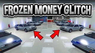 FROZEN MONEY GLITCH GTA 5 ONLINE TODO GRATIS SOLO SIN AYUDA PLACAS LIMPIAS [upl. by Minsat]