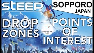 STEEP Asia Drop zones amp Points of interest SOPPORO  JAPAN [upl. by Nosneb]