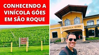 A VINÍCOLA GÓES EM SÃO ROQUE  O TOUR DOS VINHEDOS NA ROTA DO VINHO [upl. by Lleksah94]