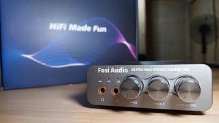 Fosi Audio K5 Pro Gaming DAC [upl. by Macdougall]