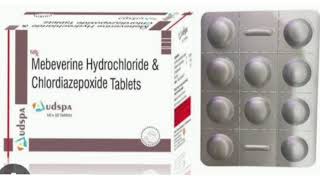 Audspa Tablets Mebeverine Hydrochloride amp Chlordiazepoxide Tablets [upl. by Isied]