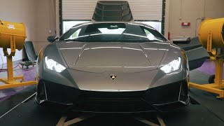 7 HP increase Huracan EVO w Fi EXHAUST “Race Version” Muffler amp Hydra Motor Works Tune [upl. by Mascia]