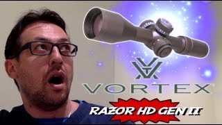 Vortex Razor 45x27x56 HD GEN II Riflescope Unboxing and First Impressions [upl. by Elmaleh]