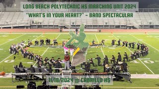 LBUSD Band Spectacular 2024  Long Beach Polytechnic High School Marching Unit [upl. by Poler]