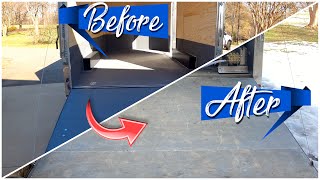 1 YEAR REVIEW Valspar AnitSkid Paint For Enclosed Trailer Floor Protection [upl. by Aihtekal]