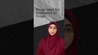 Drugs used for cough treatment medicalstudents shorts [upl. by Palmira]