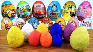 play doh surprise eggs [upl. by Ayila353]