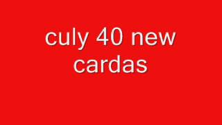 gipsy culy 40 new cardas [upl. by Nedlog945]