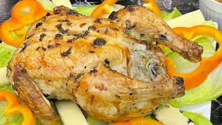 POULET FARCIE RÔTIE AU FOUR 🍗 RECETTE FACILE ET RAPIDE  Deli Cuisine [upl. by Rhys101]