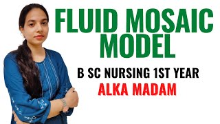 Fluid Mosaic Model II B Sc 1st Year II Bio Chemistry II [upl. by Nahsad]