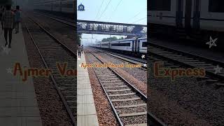 indain railway new Ajmer Vande Bharat Express ytshort trending short viral reels VandeBharat [upl. by Alehtse]