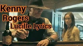 Kenny Rogers Lucille Lyrics [upl. by Siuraj]