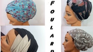 Comment nouer un foulardPartie3turban tutorial [upl. by Brooking548]