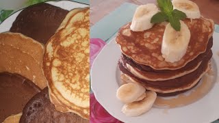 فطائر بان كيك الهشةو اللذيذة ناجحة 💯من أول استعمال👍pancakes très facile 🤗et réussit dès la 1er fois [upl. by Isac]