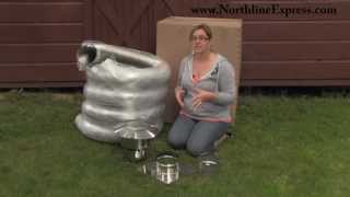 DIY Chimney Liner SingleWall Kit with Stovetop Adapter [upl. by Adnil]