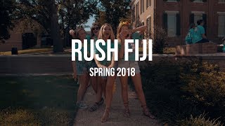 Rush FIJI Spring 2018 [upl. by Salisbury]