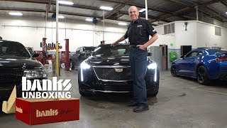 2019 Cadillac CT6V BLACKWING V8  BANKS UNBOXING [upl. by Eivad]