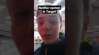 Found a Notifier system in the Target Hicksville NY [upl. by Sankaran]