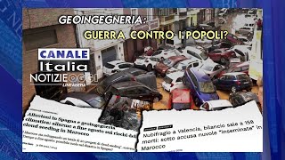 Geoingegneria Guerra contro i popoli   Lineasera  Canale Italia [upl. by Nwahsd470]